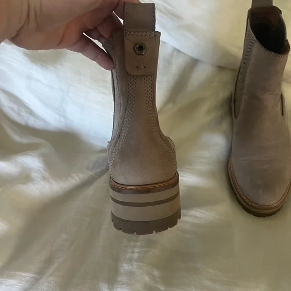 Timberland Tan Chelsea Boots Sleek Design - Picture 4 of 5